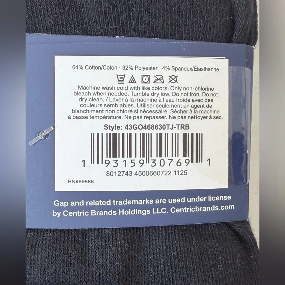 GAP Classic Black Low Cut Socks 10 pairs